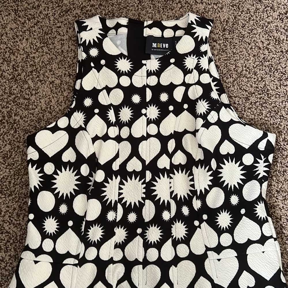 🎉HP🎉 Anthropologie printed mini dress - Picture 4 of 7